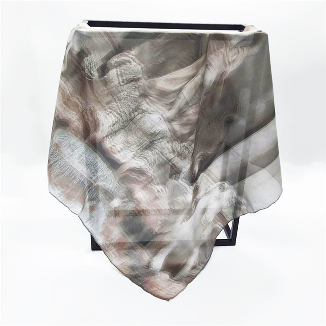 شفان سکارف پرنٹنگ Chiffon Scarf Printing