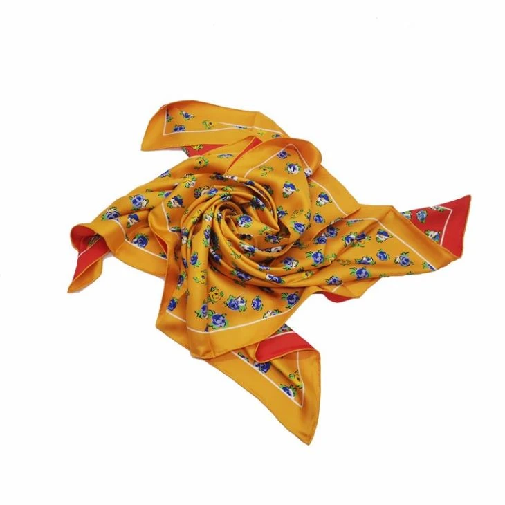 Double Side Printing Satin Scarf Double Side Printing Satin Scarf